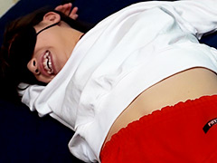 ブルマ姿の素人美少女が逃げ場のない全身くすぐりに絶叫し悶絶するシーン | Tickling, Restraint Torture, Visual Humiliation, Japanese Fetish JAV